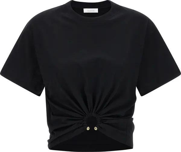 Black Cotton T-Shirt
