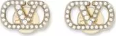 Gold Brass Earrings