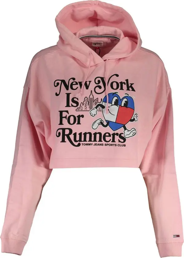 Pink Cotton Women Sweater
