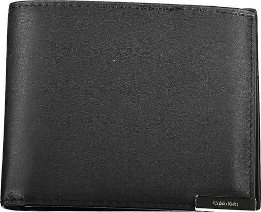 Nero Poliuretano Uomo Wallet