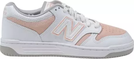Pink Leather Sneakers