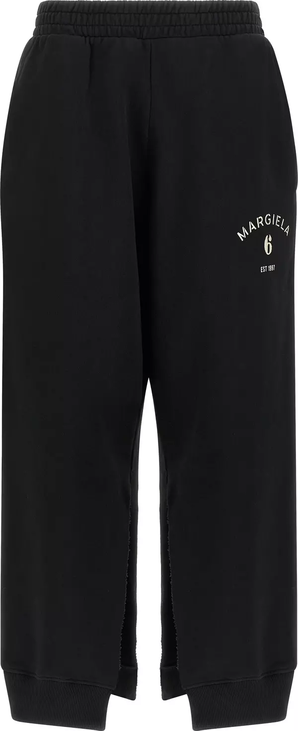 Black Cotton Joggers (Workout Pants)