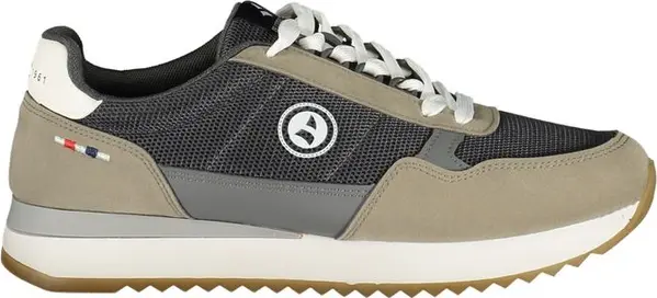 Gray Polyurethane Men's Sneaker