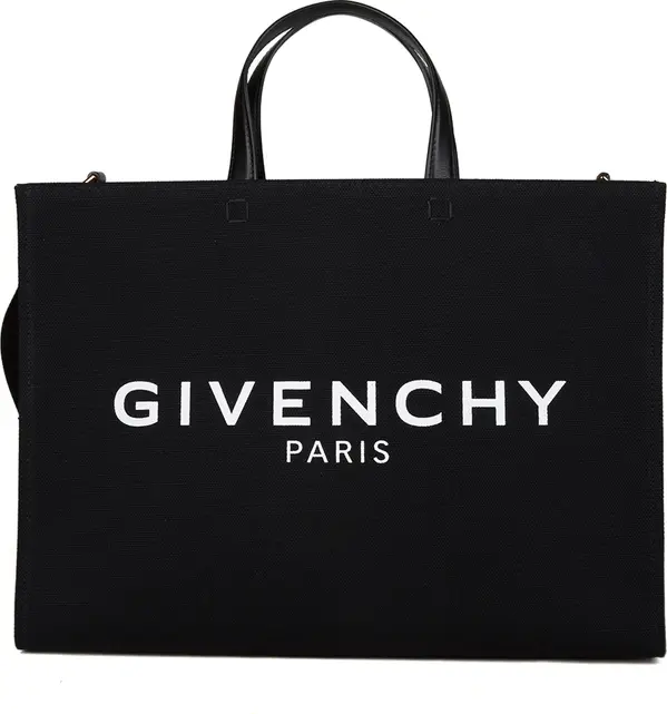 Black Cotton Tote Bag