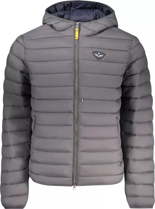 Grigio Poliammide Mens Jacket