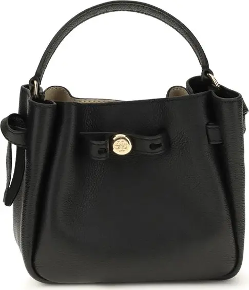 Black Calf Leather Bos Taurus Shoulder Bag