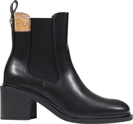 Black Polyethylene Ankle Boots