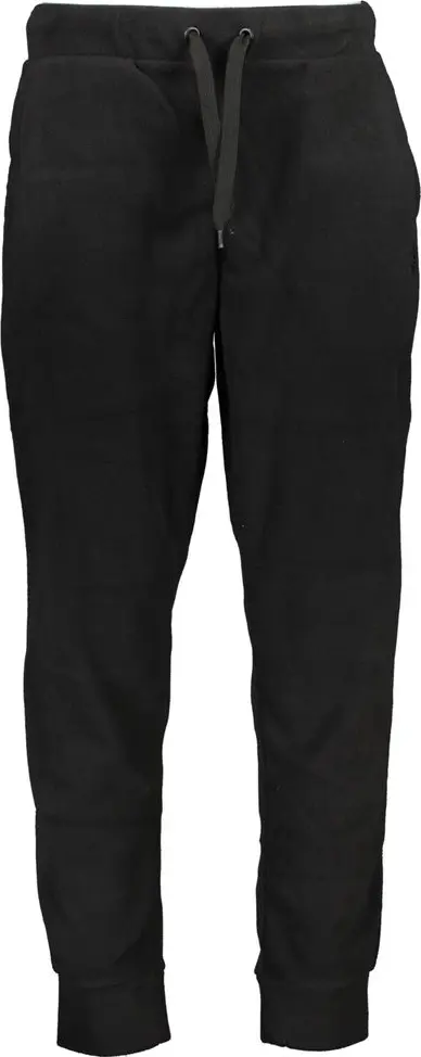 Black Polyester Men's Sweatpant