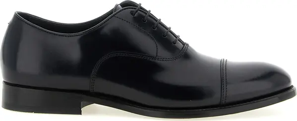 Blue Lamb Leather Oxfords And Derbies