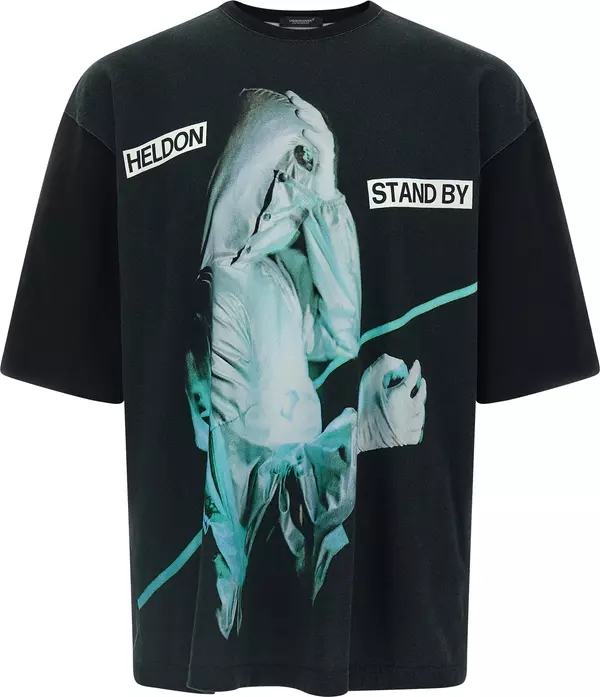 Black Cotton T-Shirt