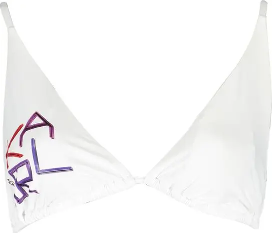 White Polyamide Women Swimsuit