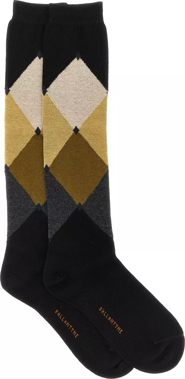 Black Cotton Socks