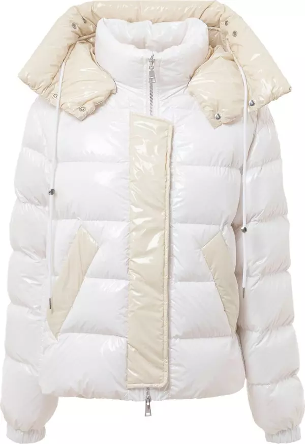 White Polyamide Coat
