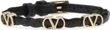 Black Calf Leather Bos Taurus Bracelet