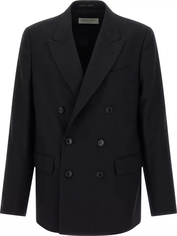 Black Wool Blazer
