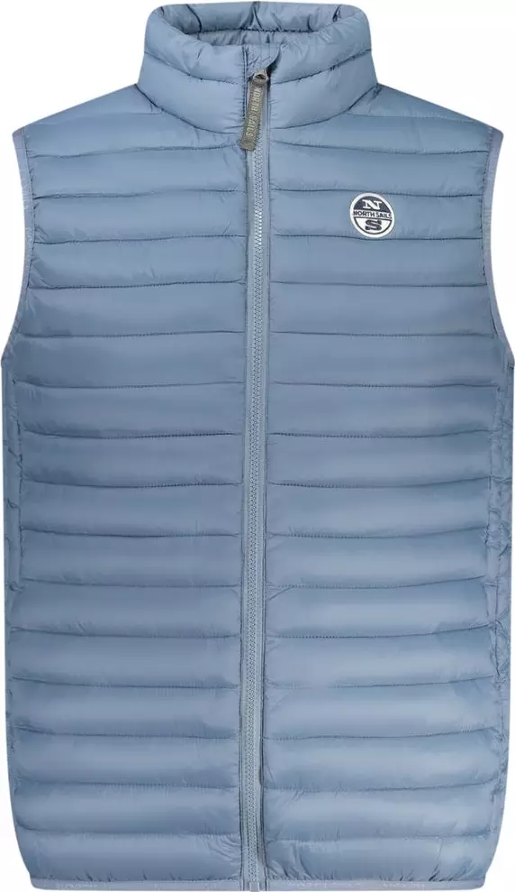 Blu Poliestere Men Jacket
