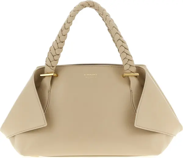 Gray Calfskin Handbag