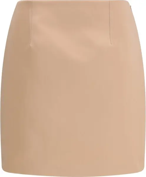 Multicolor Polyester Mini Skirt