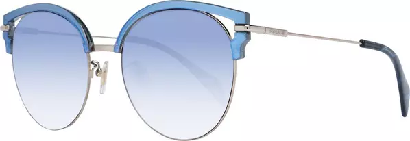 Blue Metal & Plastic Sunglasses