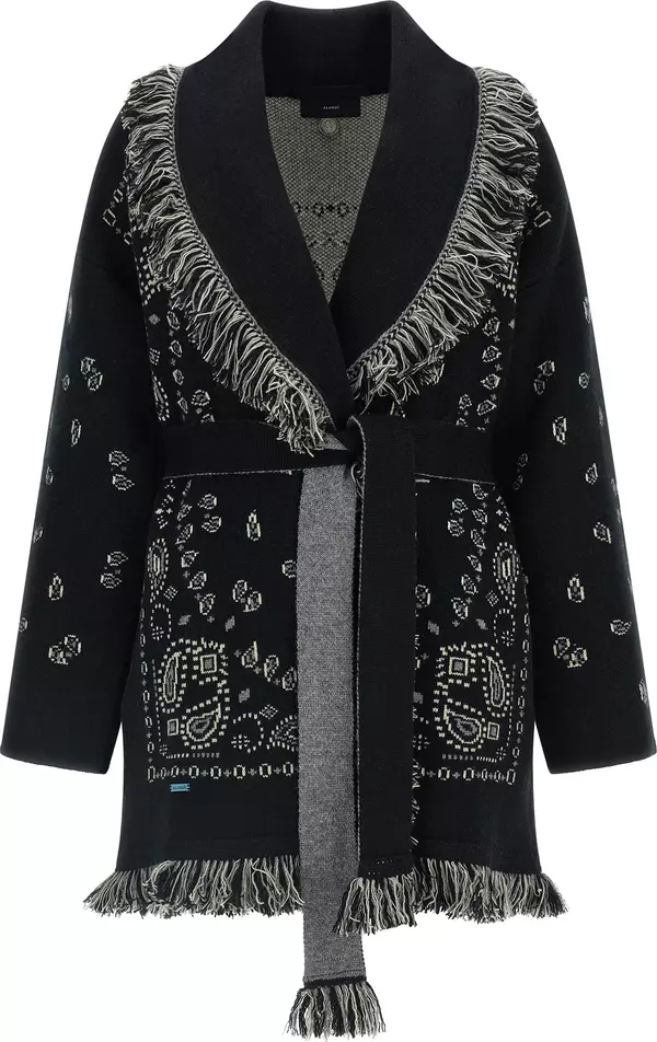 Black Cashmere Cardigan