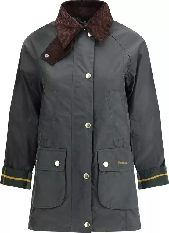 Bicolor Cotton Coat