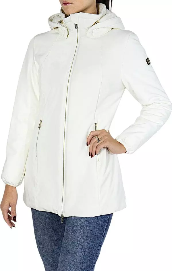 White Polyamide Coat