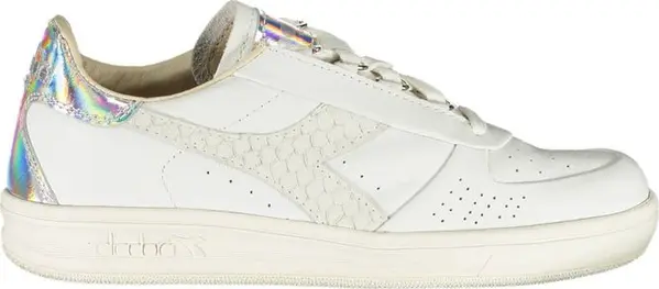 White Leather Women Sneaker