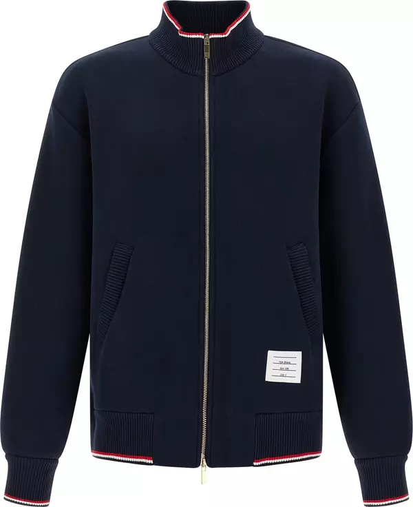Blue Cotton Sweatshirt