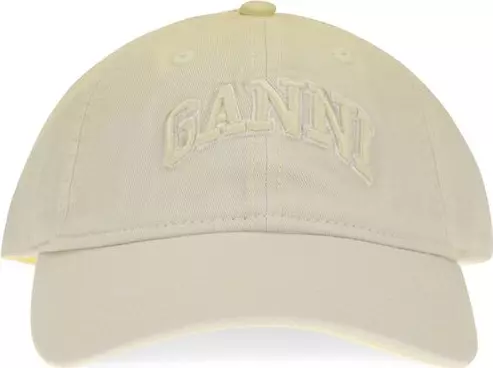 Beige Cotton Cap (Baseball Hat)