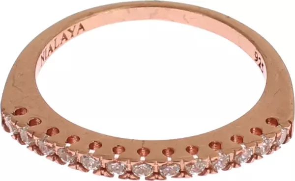 Red Gold 925 Silver Ring