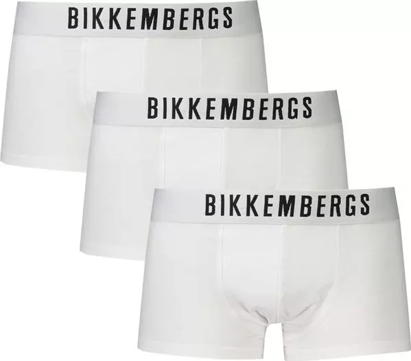 White Polyester Men Boxer
