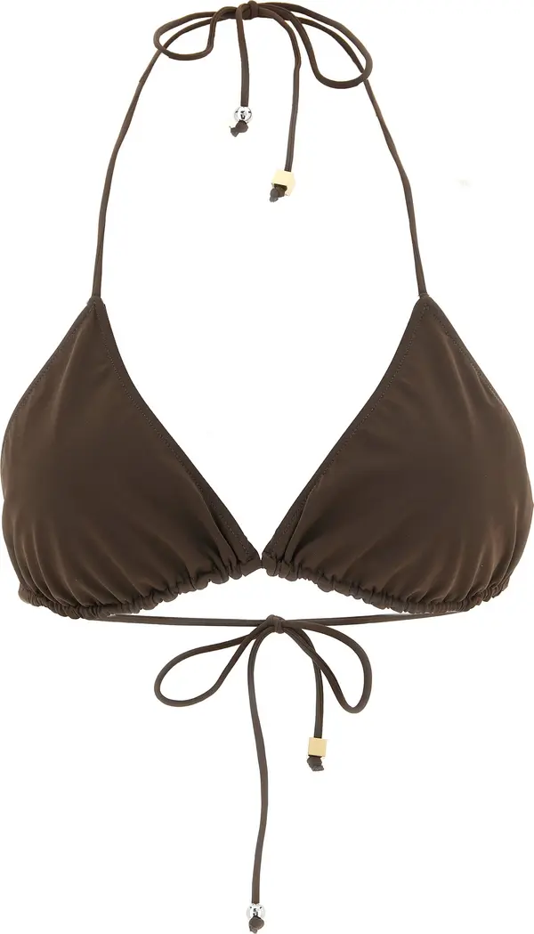 Brown Polyamide Bikini