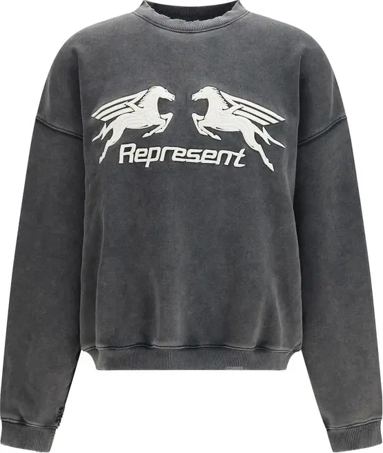 Gray Cotton Sweatshirt
