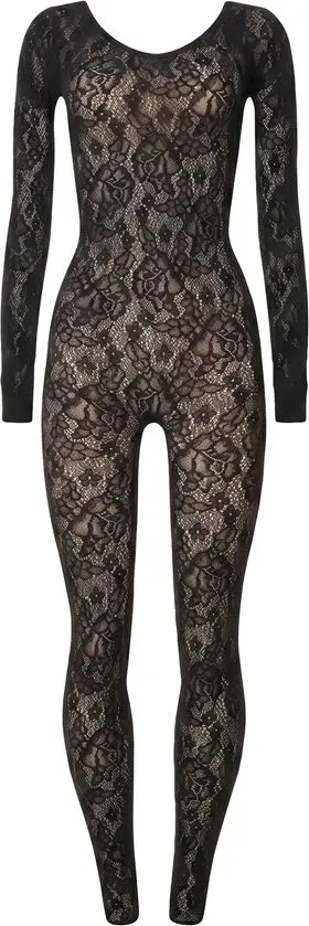 Black Polyamide Jumpsuit