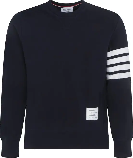 Blue Cotton Sweatshirt