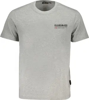 Brown Cotton Men T-Shirt
