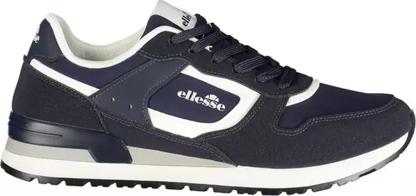 Blue Polyurethane Men's Sneaker