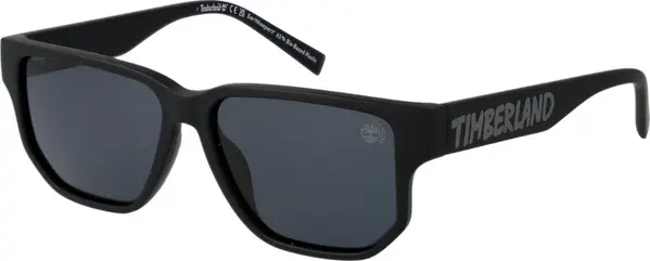 Black Stainless Steel Sunglasses