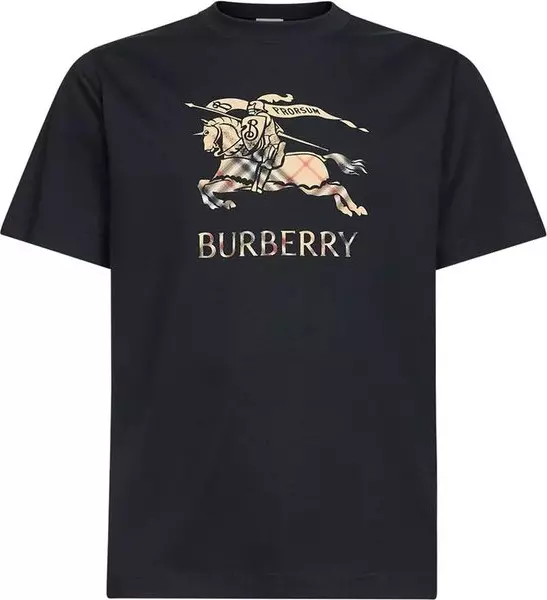 Black Cotton T-Shirt