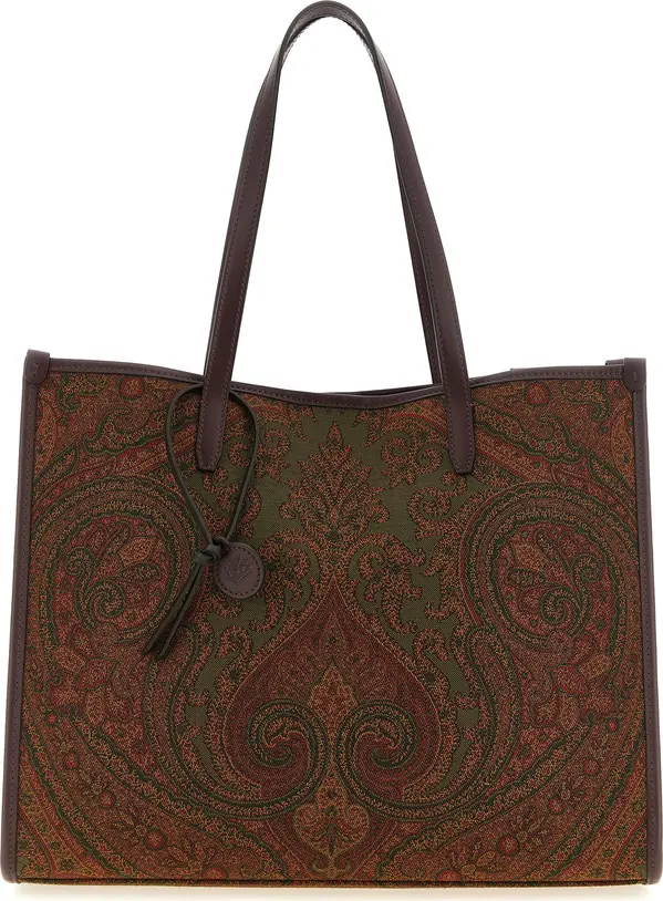 Multicolor Polyester Tote Bag