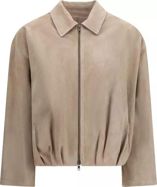 Beige Lamb Ovis Aries Jacket