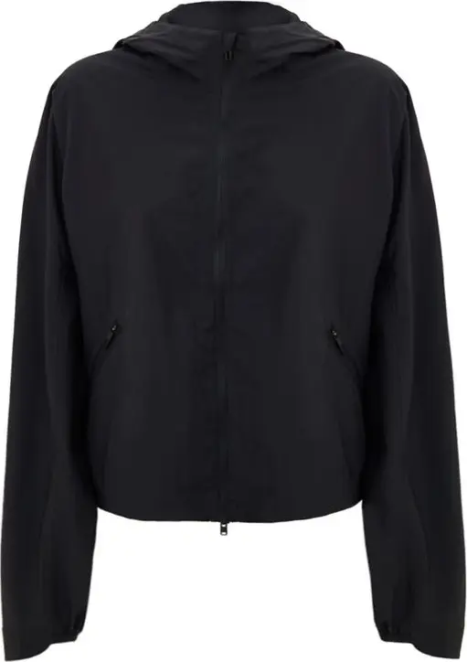 Black Polyamide Shell Jacket