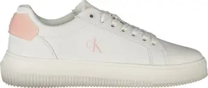 White Leather Women Sneaker