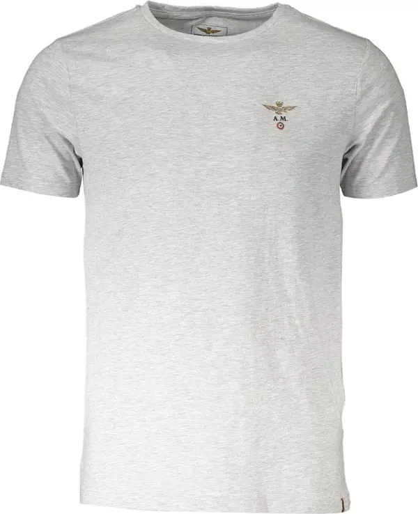 Grigio Cotton Men T-Shirt