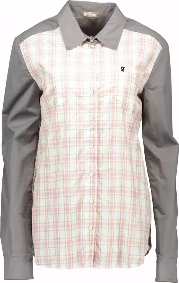 Grigio Cotton Women's Shirt