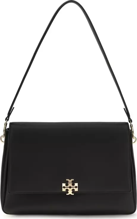 Black Calf Leather Bos Taurus Shoulder Bag