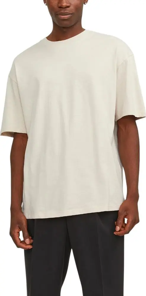 Beige Cotton T-Shirt