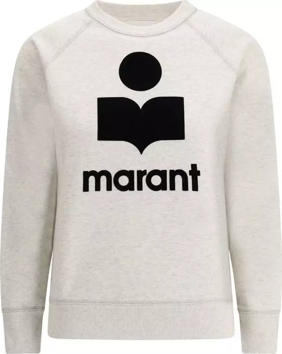 White Cotton Sweatshirt