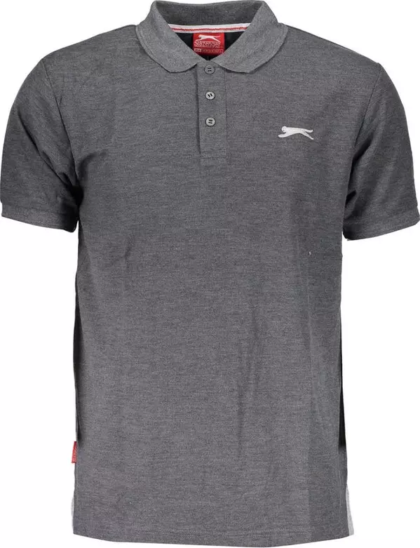 Grigio Polyester Men Polo