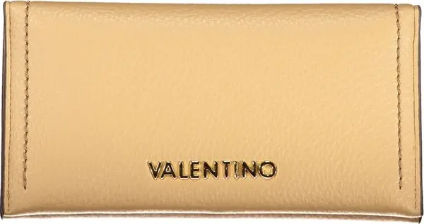 Beige Polyurethane Women Wallet